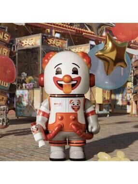 Confirmed - Authentic Pop Mart Mega Space Molly 100% X Emoji - Why So Serious